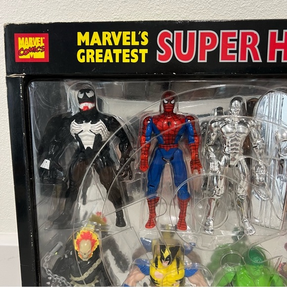 Vintage Marvel's Greatest Heroes Collector's Signature Edition NIB Figures Set - Picture 4 of 16